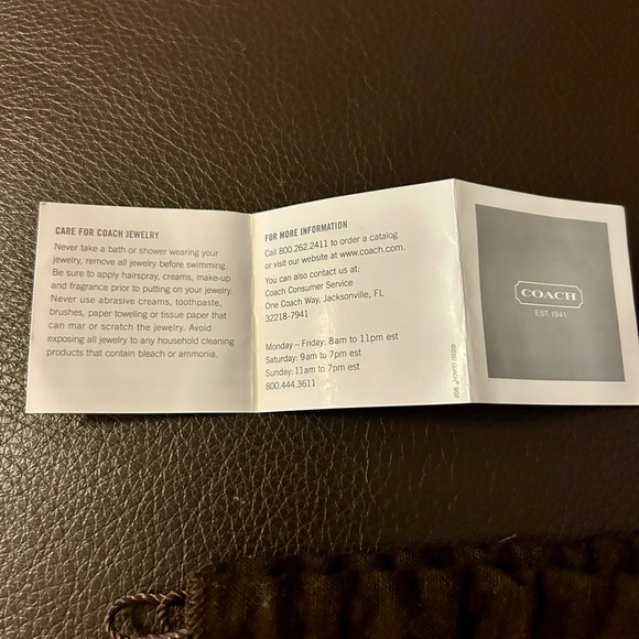 Coach NWOT hinged silvertone color block enamel bracelet. - Picture 7 of 9